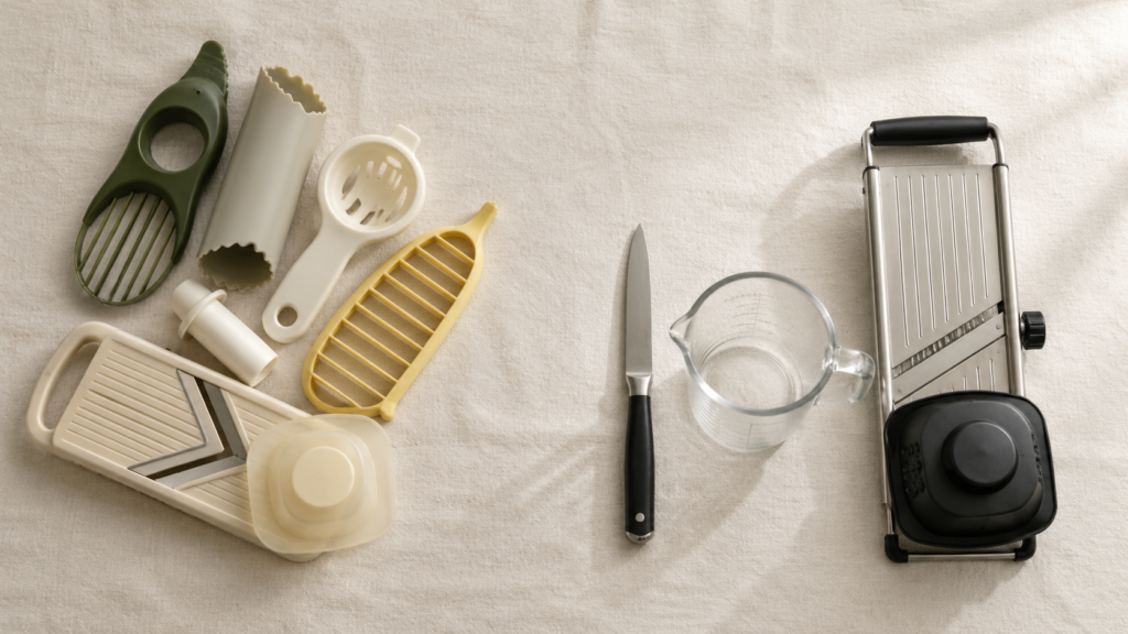7 gadgets de cocina inútiles que no deberías comprar y alternativas que sí merecen la pena